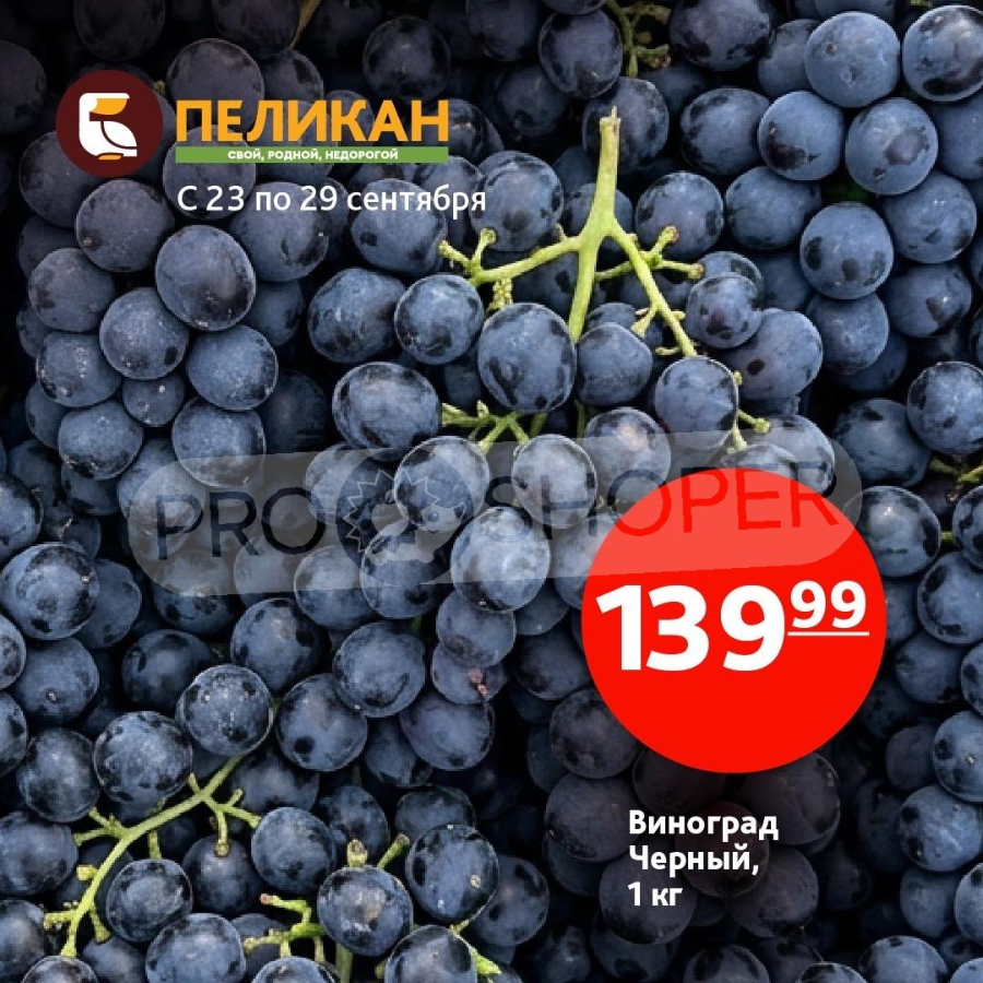 Обложка: Каталог акций «Белый Пеликан» с 23 по 29 сентября 2026 года